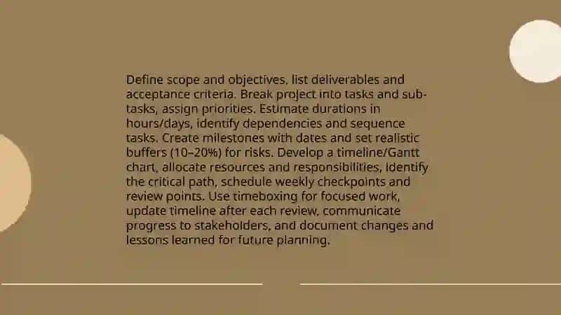 Working on Projects and Test Taking 3
