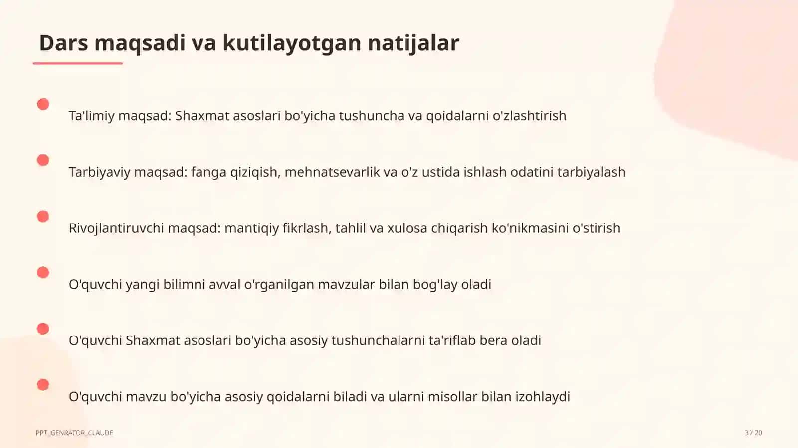 Shaxmat asoslari (4-sinf) 3