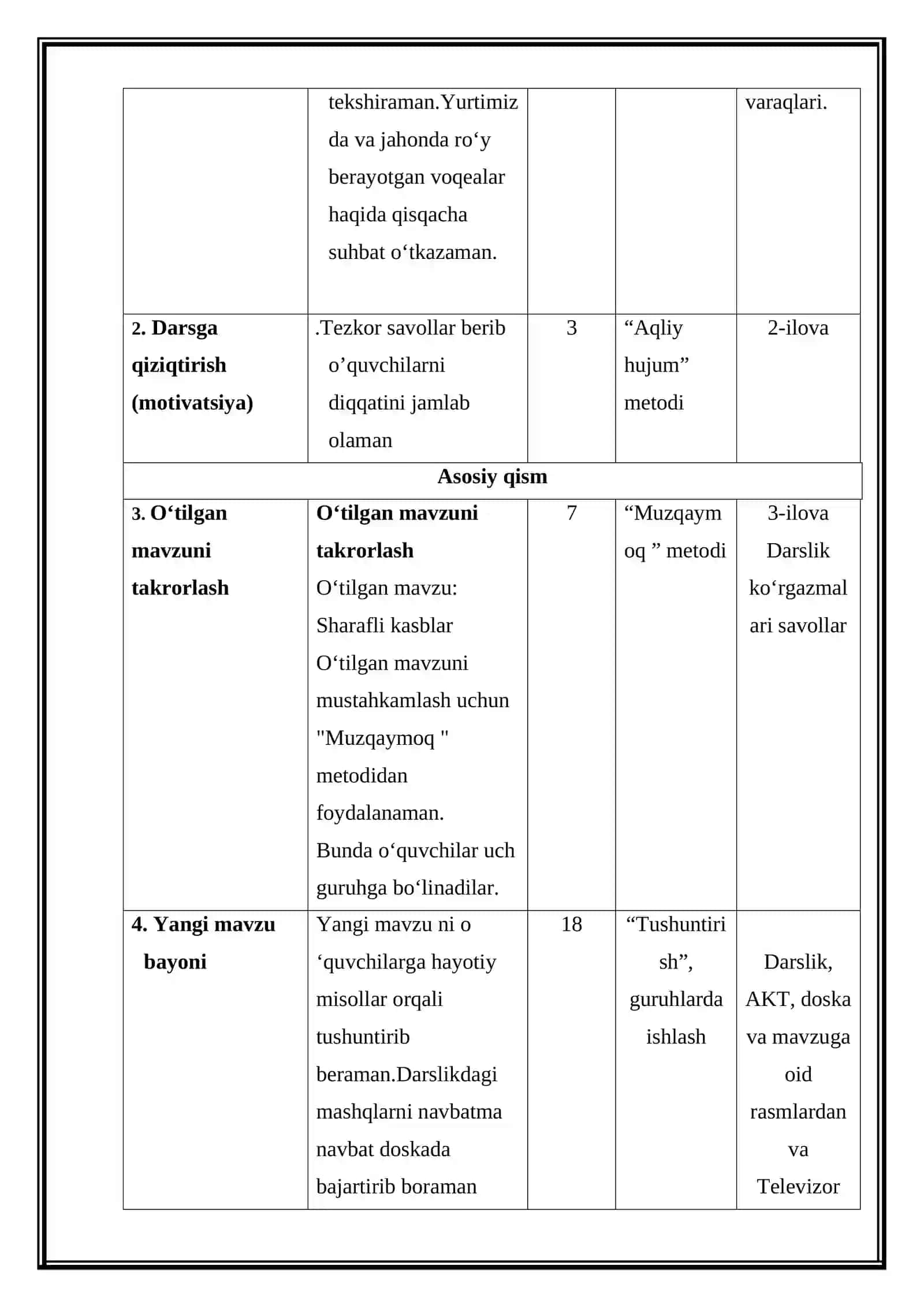 Sanoq va tartibni bildirgan sonlar 3