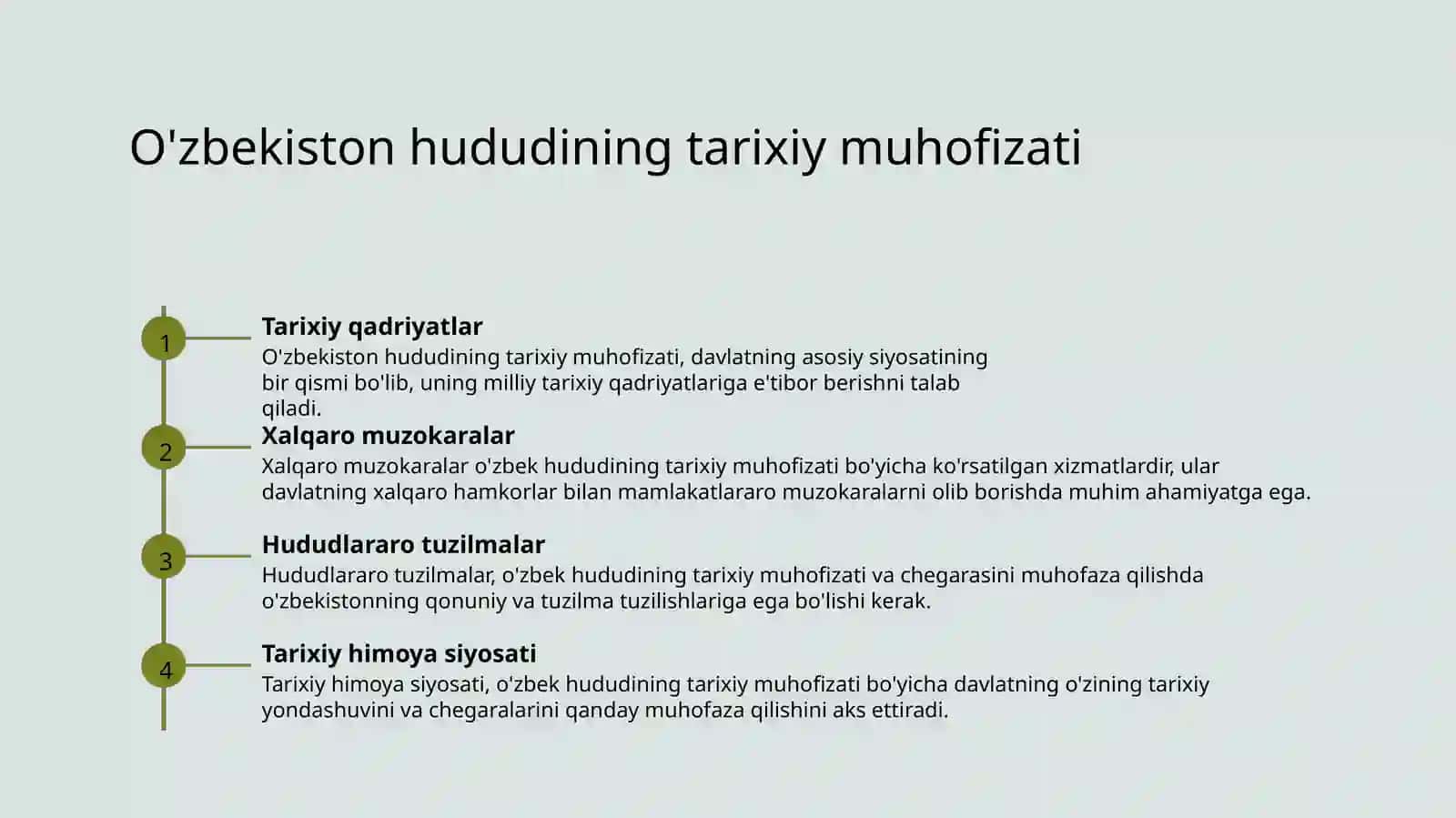 O'zbekiston hududi va chegarasining dahlsizligi 3