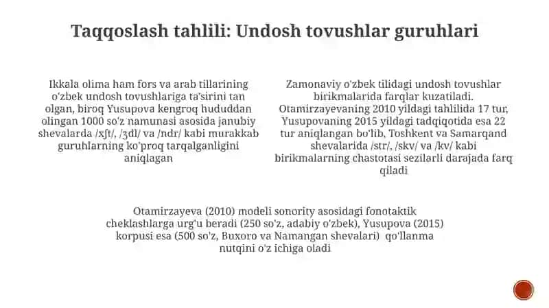 Hozirgi oʻzbek tilining konsonantizmi 3