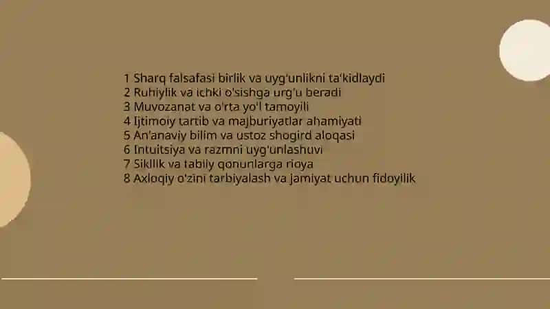 Sharq falsafasining mohiyati va ijtimoiy taraqqiyotdagi roli 3