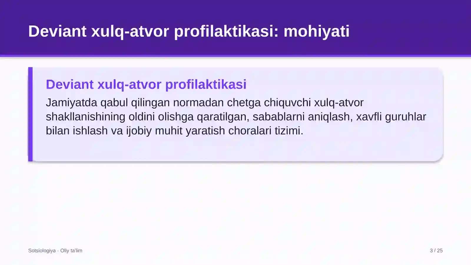 Akademik litseylarda deviant xulq-atvor profilaktikasi 3