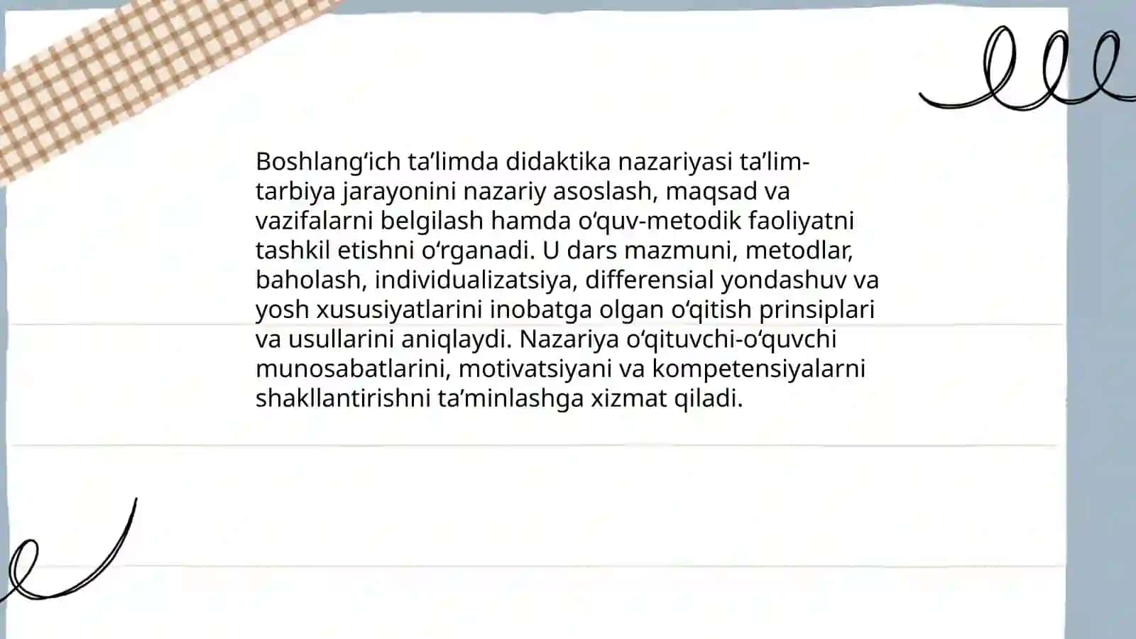 Boshlang‘ich ta’limda didaktika 3