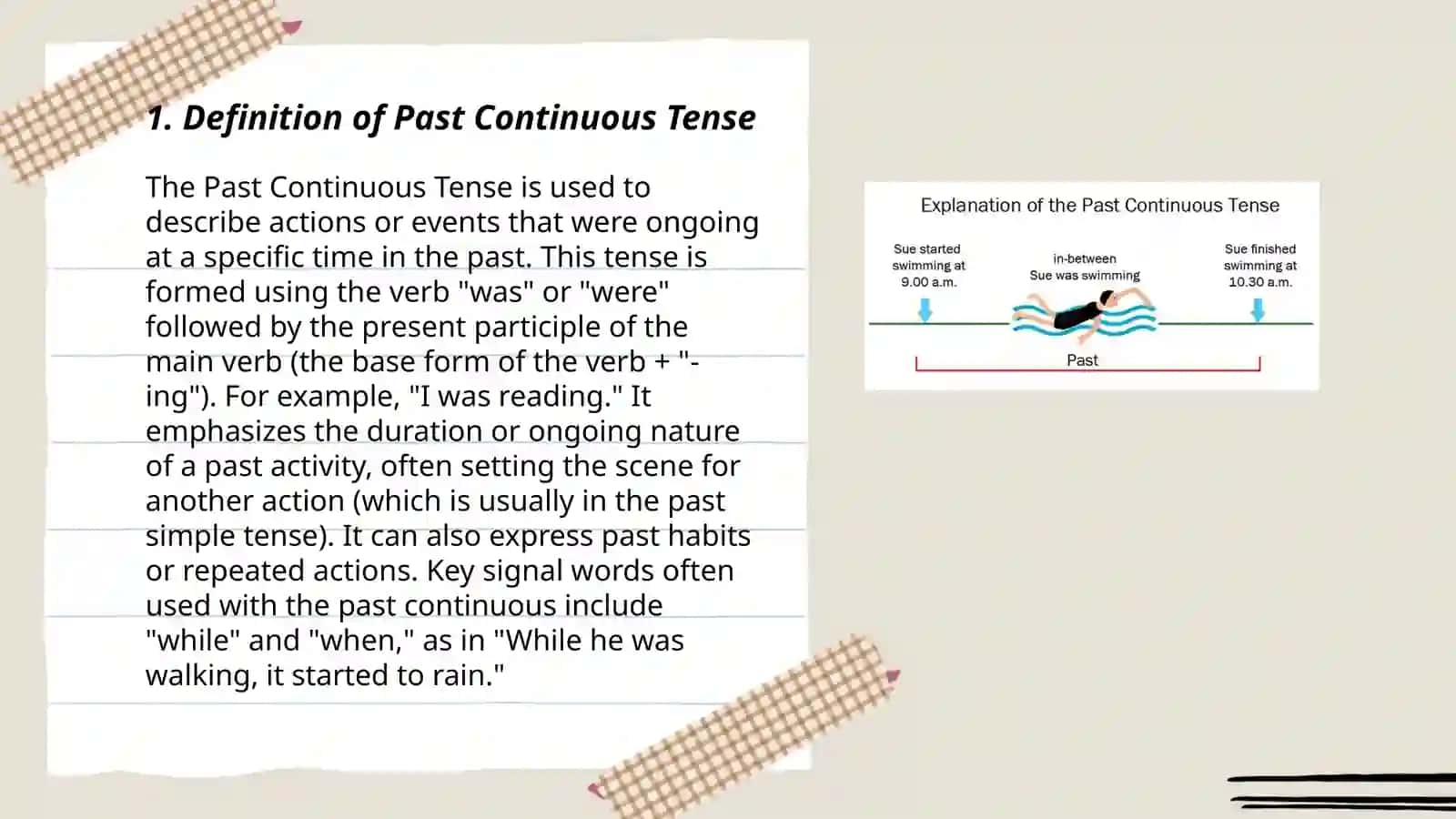 Past continius 3