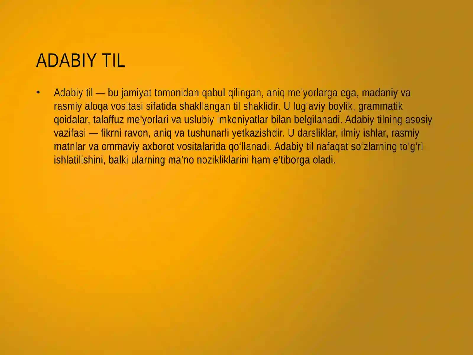 Adabiytil va nutq madaniyati 3