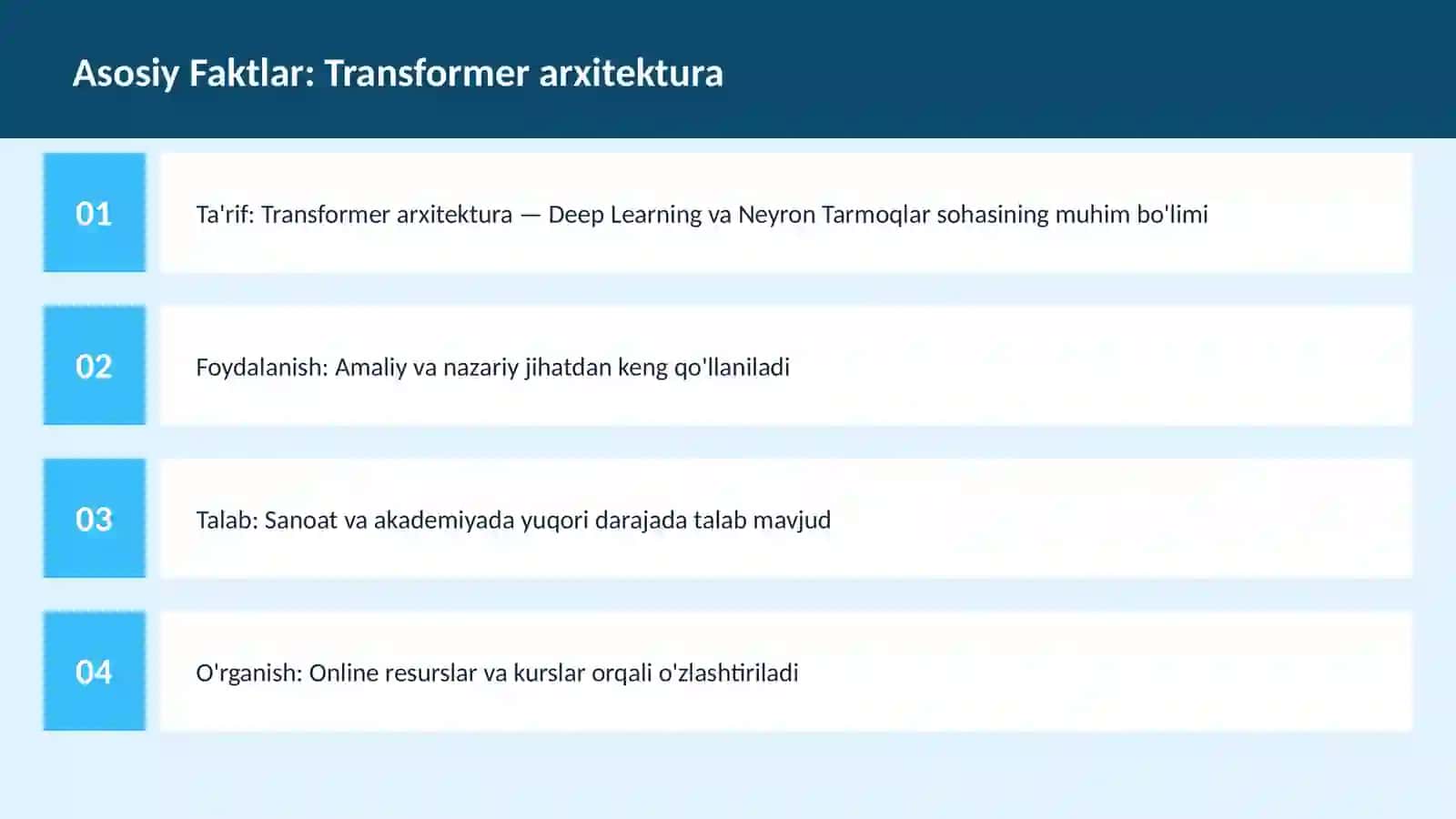 Transformer arxitektura 3