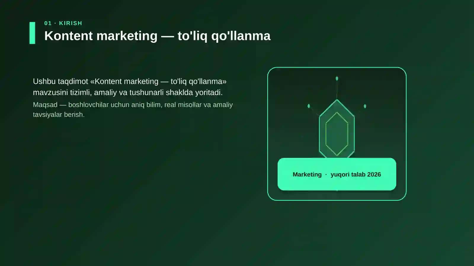 Kontent marketing — to'liq qo'llanma 3