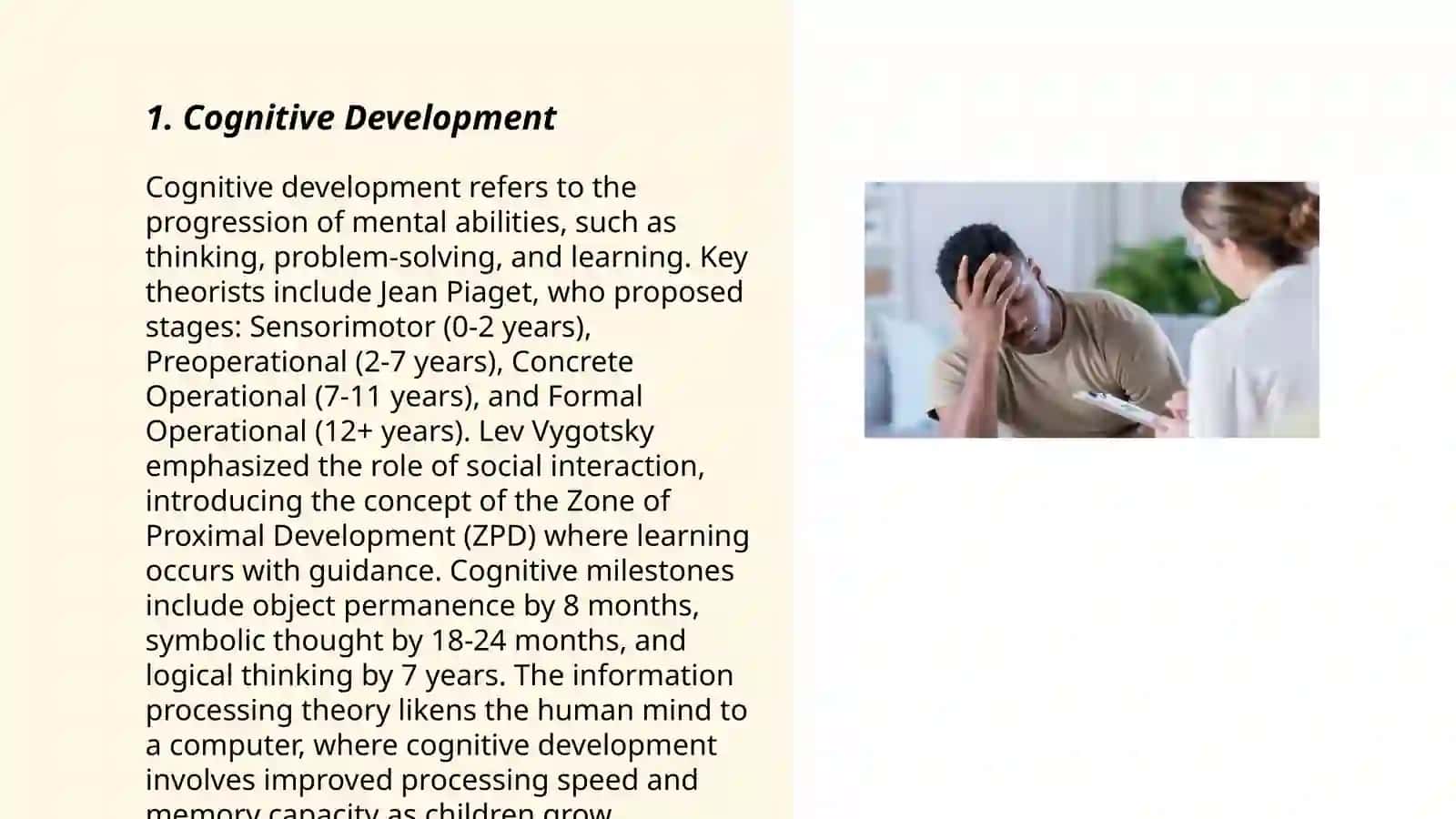 Laws of mental development 3