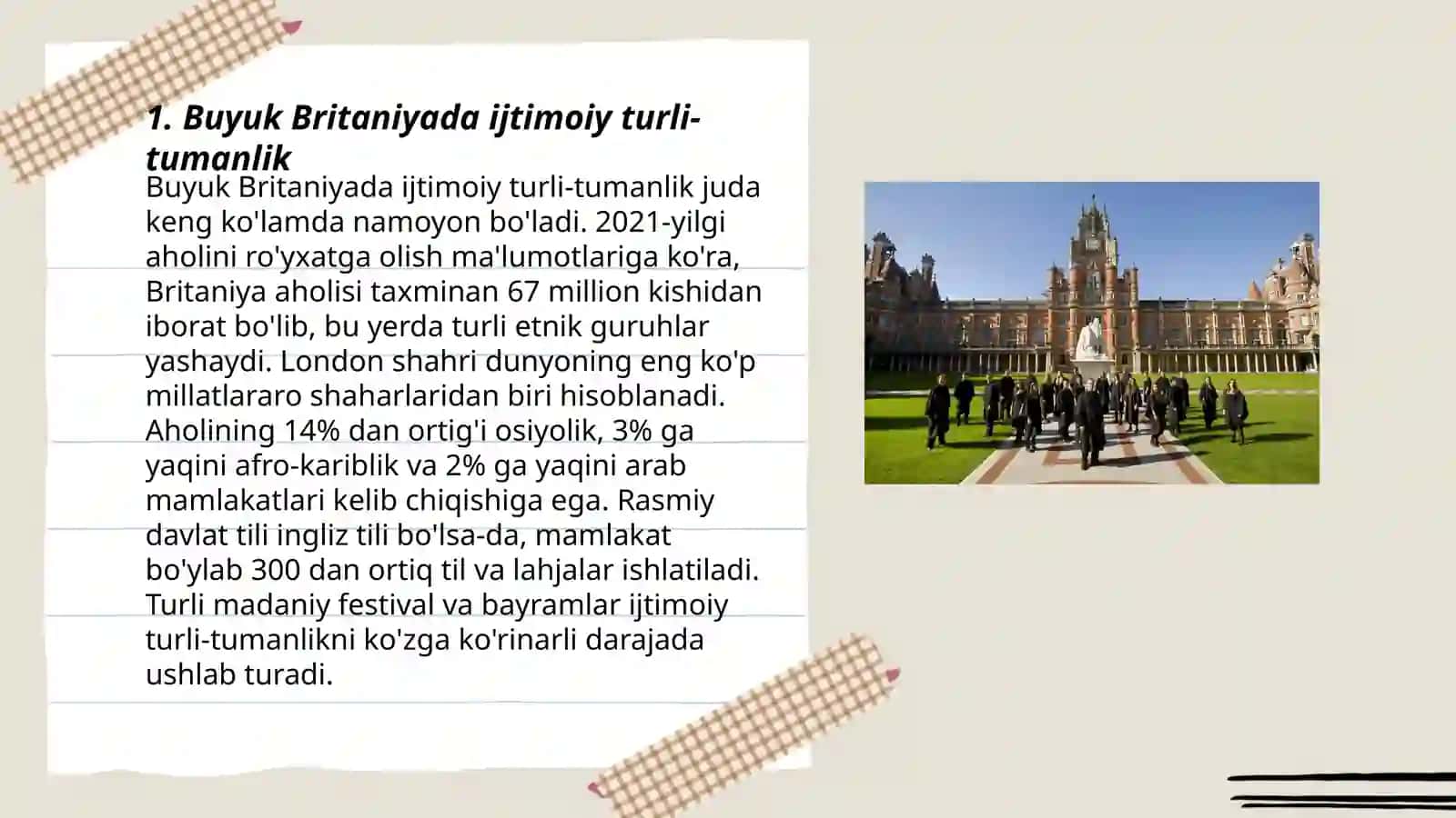 Buyuk Britaniya ijtimoiy 3