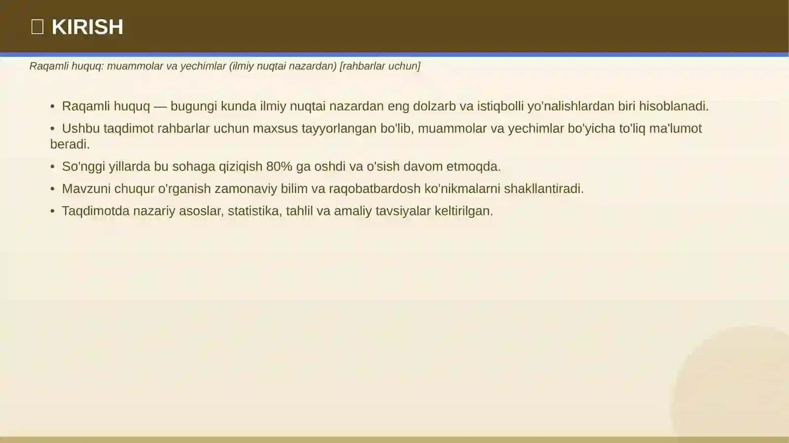 RAQAMLI HUQUQ 3