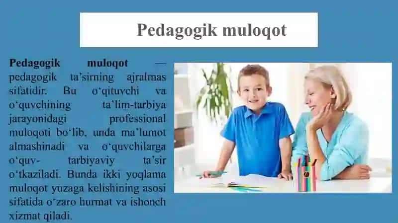 pedagogik muloqot mavzusida. 3
