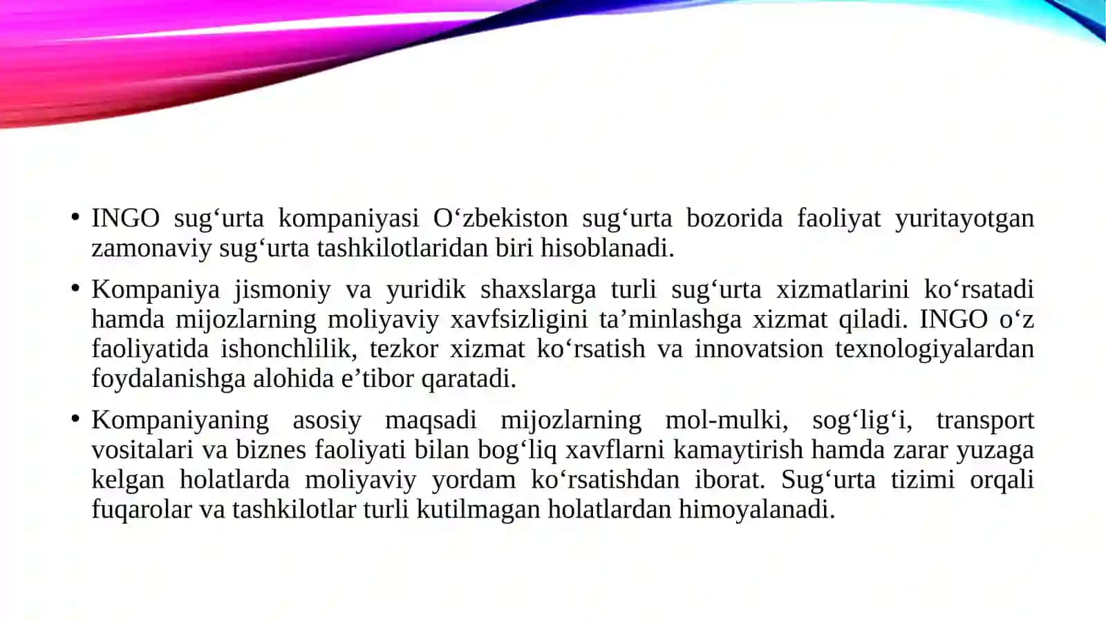 Ingo sug’urta kompaniyasi 3