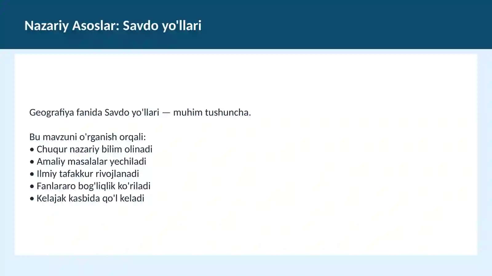 Transport geografiyasi 3