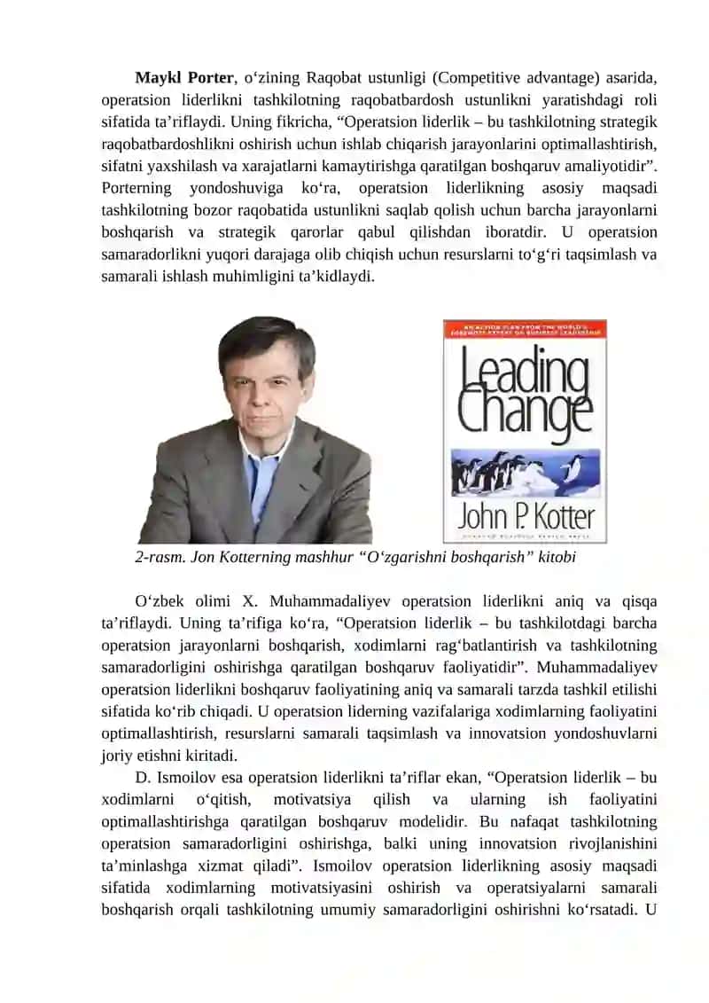 Operatsion liderlik 3