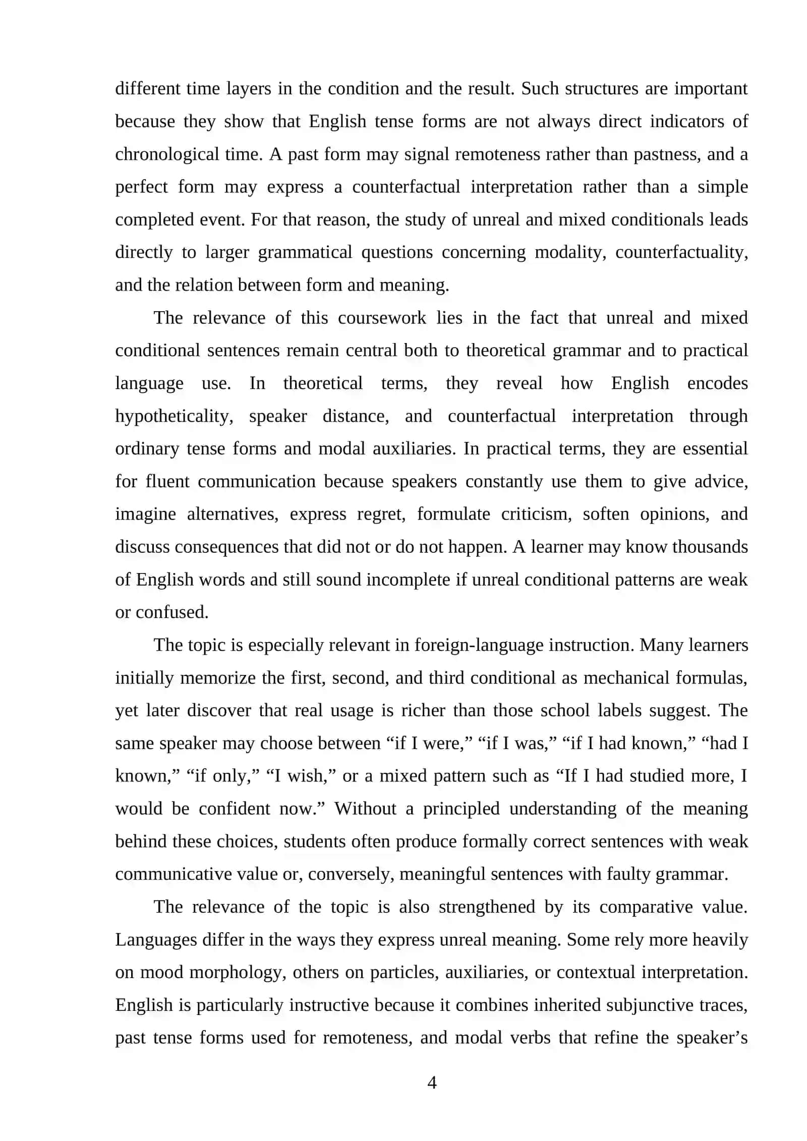 Unreal and Mixed Conditional Sentences 3