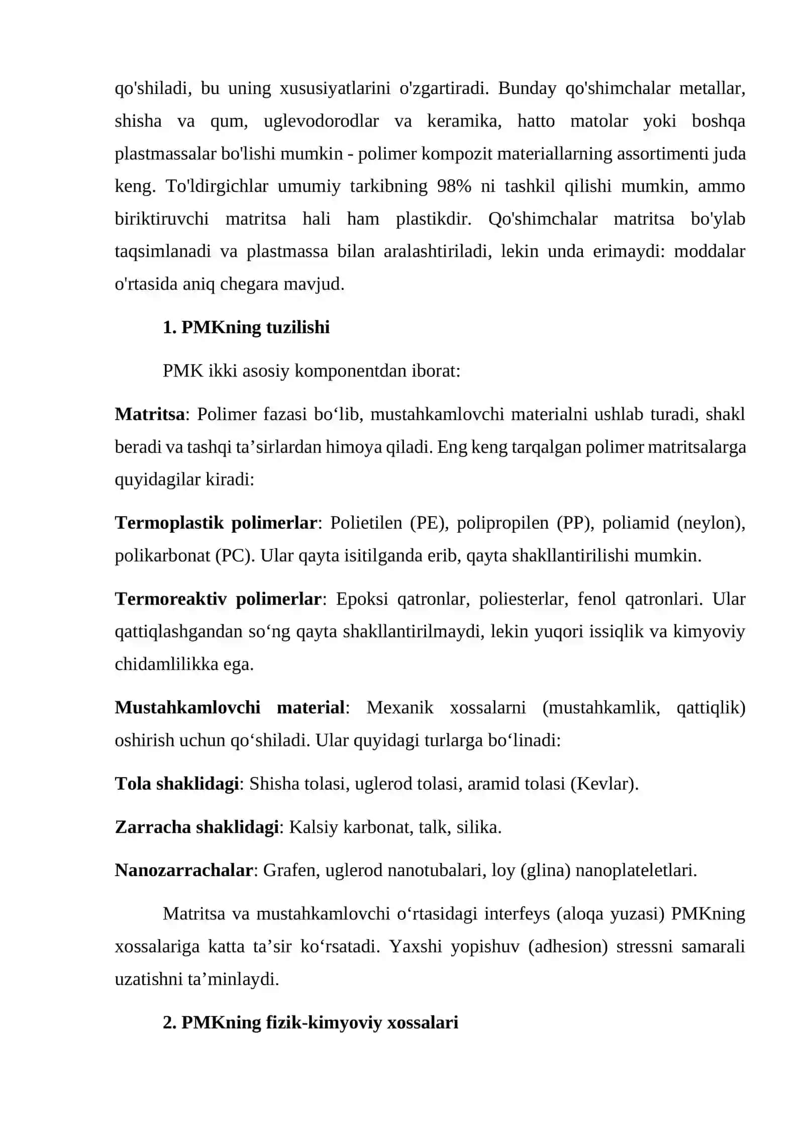 POLIMER MATRITSALI KOMPOZITLAR 3