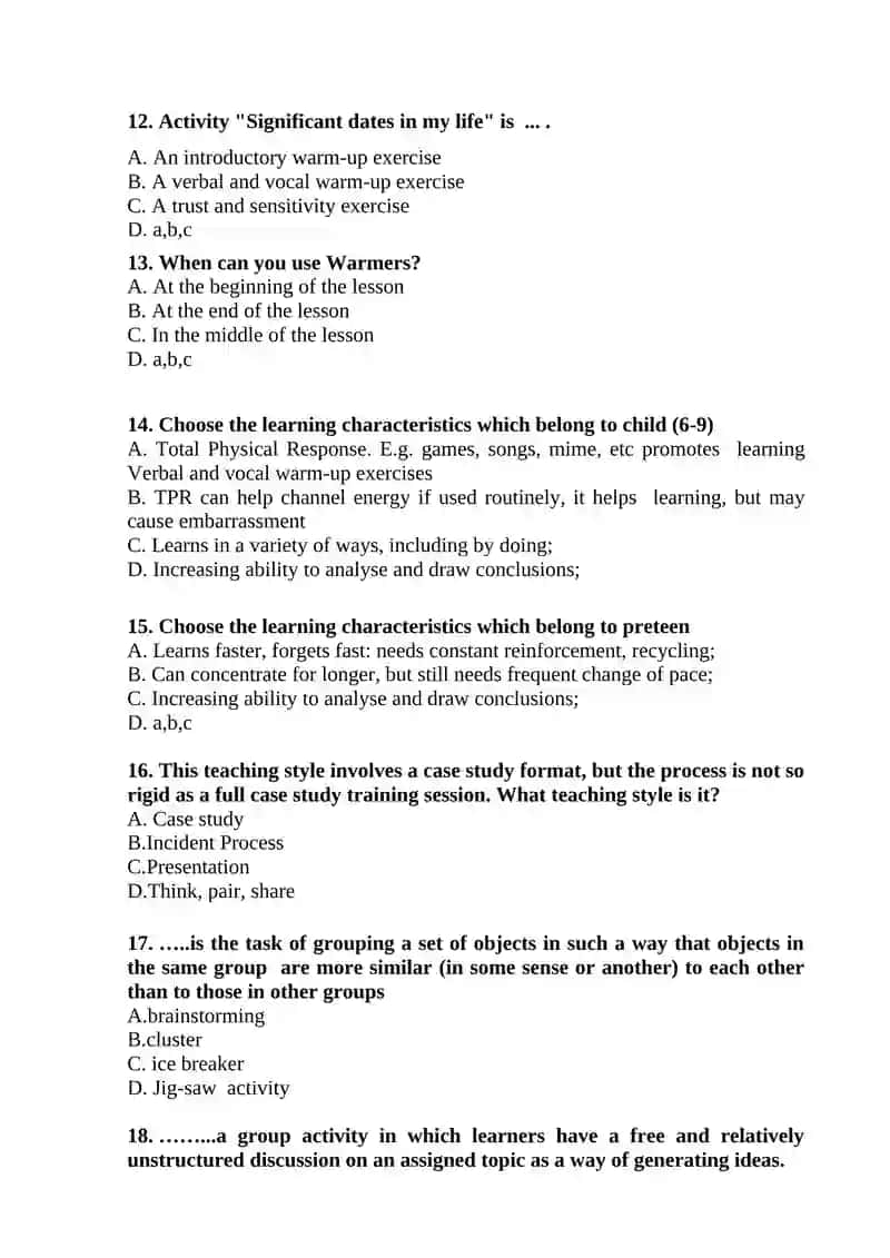Methodology of teaching languages and education technology for 3rd year students 3