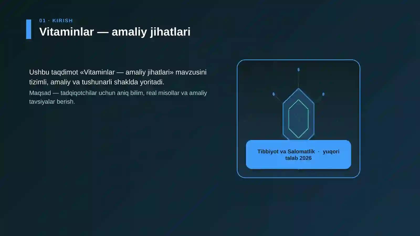 Vitaminlar — amaliy jihatlari 3