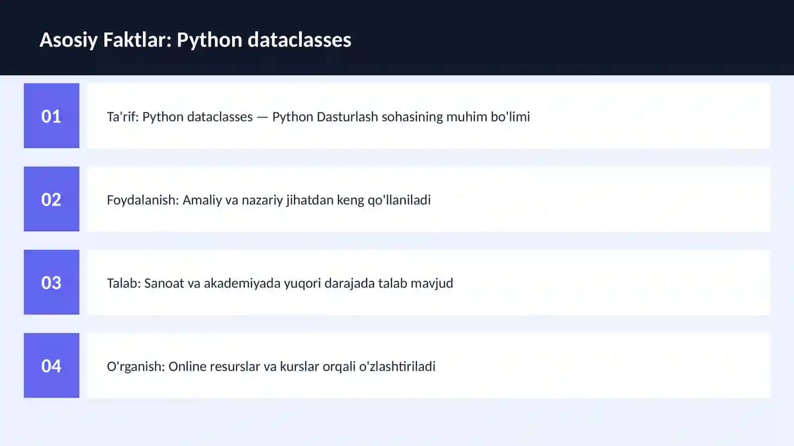 DASTURLASH | PYTHON DASTURLASH 3