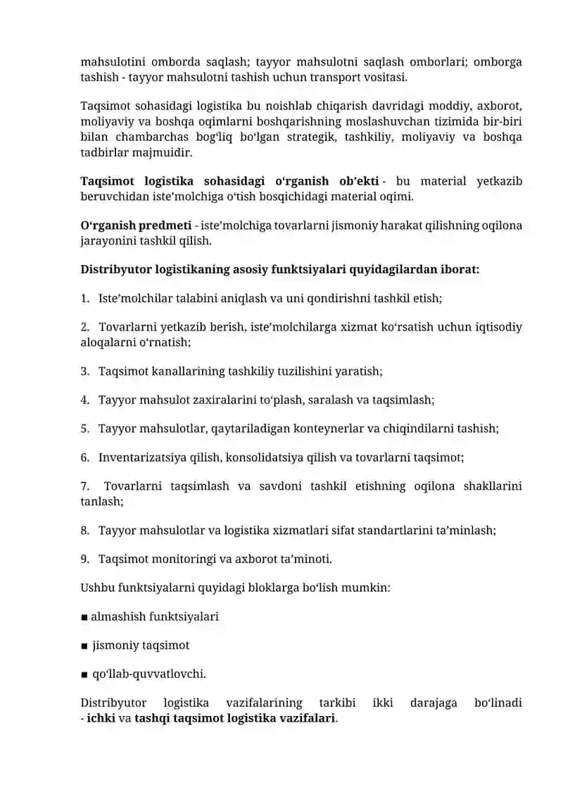 logistika 3