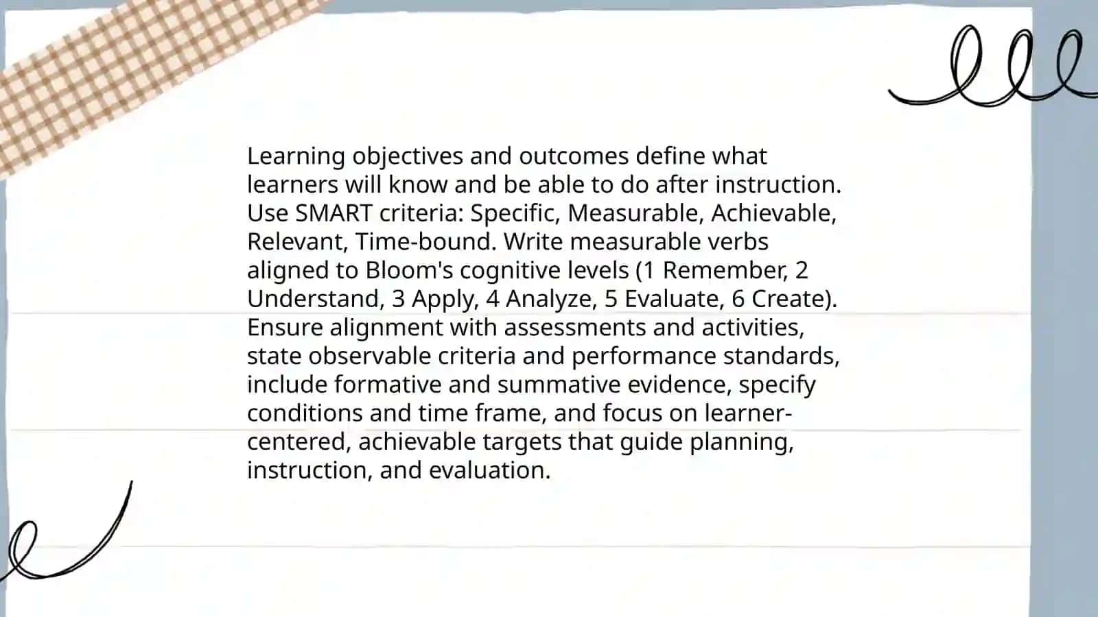 Creating a lesson plan 3