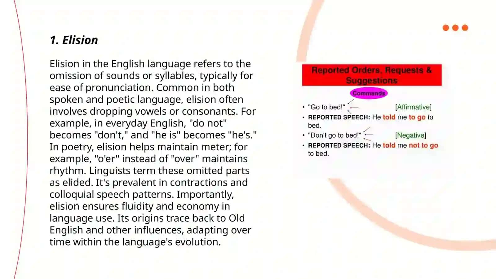 The aspects of connected speech 3