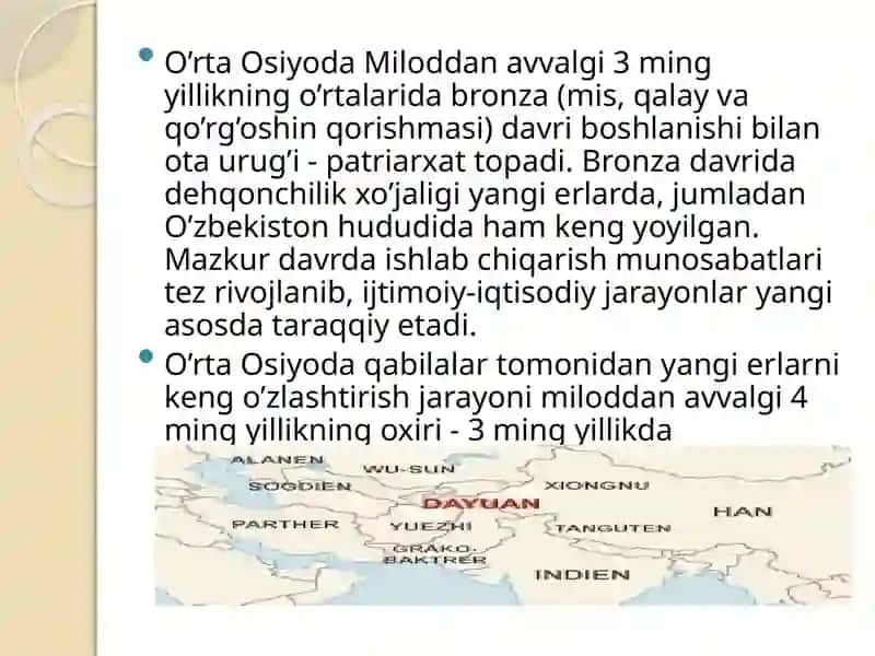 O‘rta Osiyo hududlarida antik davlatlar 3