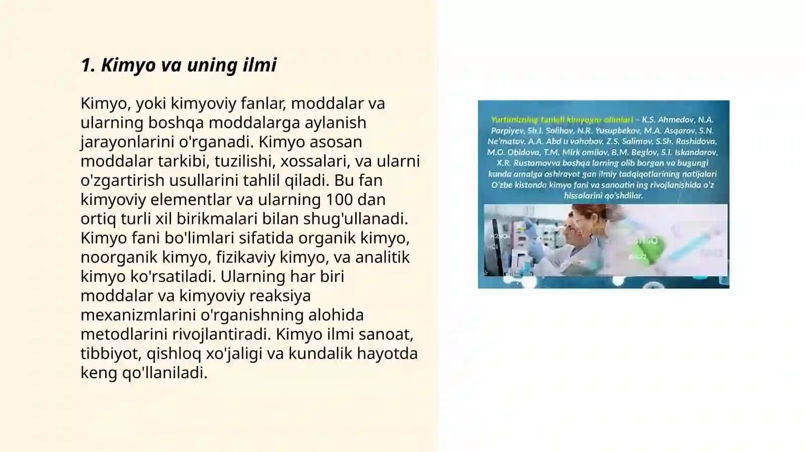 Kimyo Taʼlim Dasturi 3