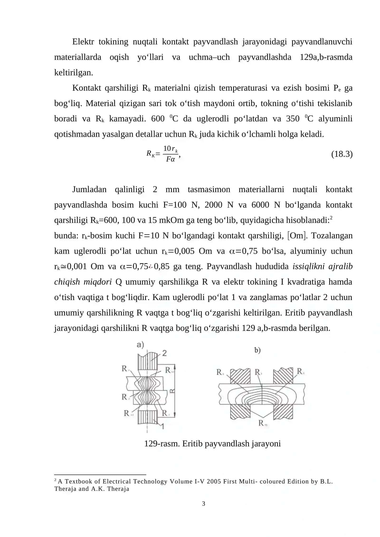 ELEKTR KONTAKT PAYVANDLASH 3