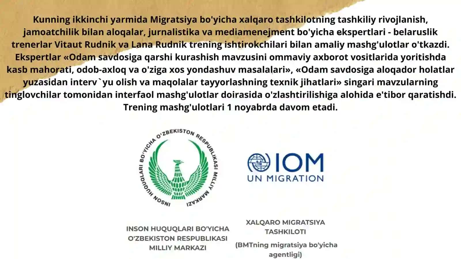 Mass-Mediada Odam savdosiga 3