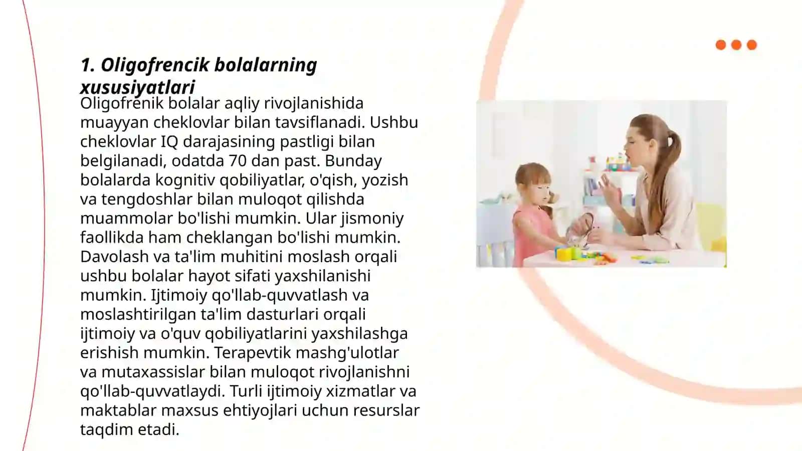Defektalogiya yo'nalishi 3