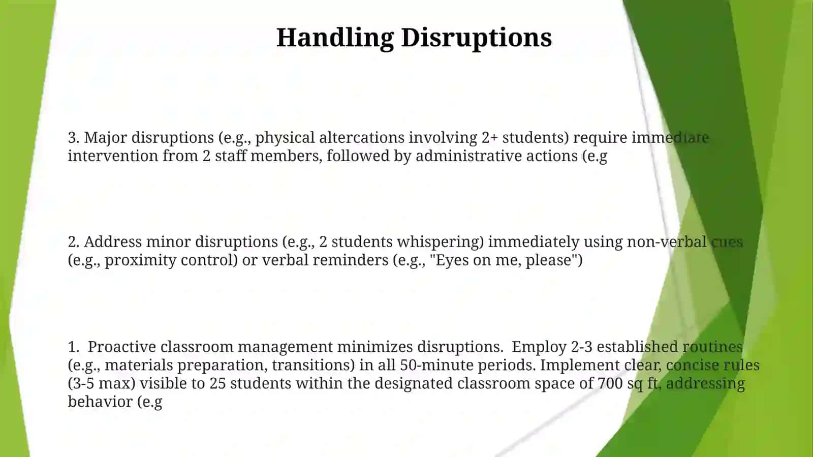 Classroommanegment 3