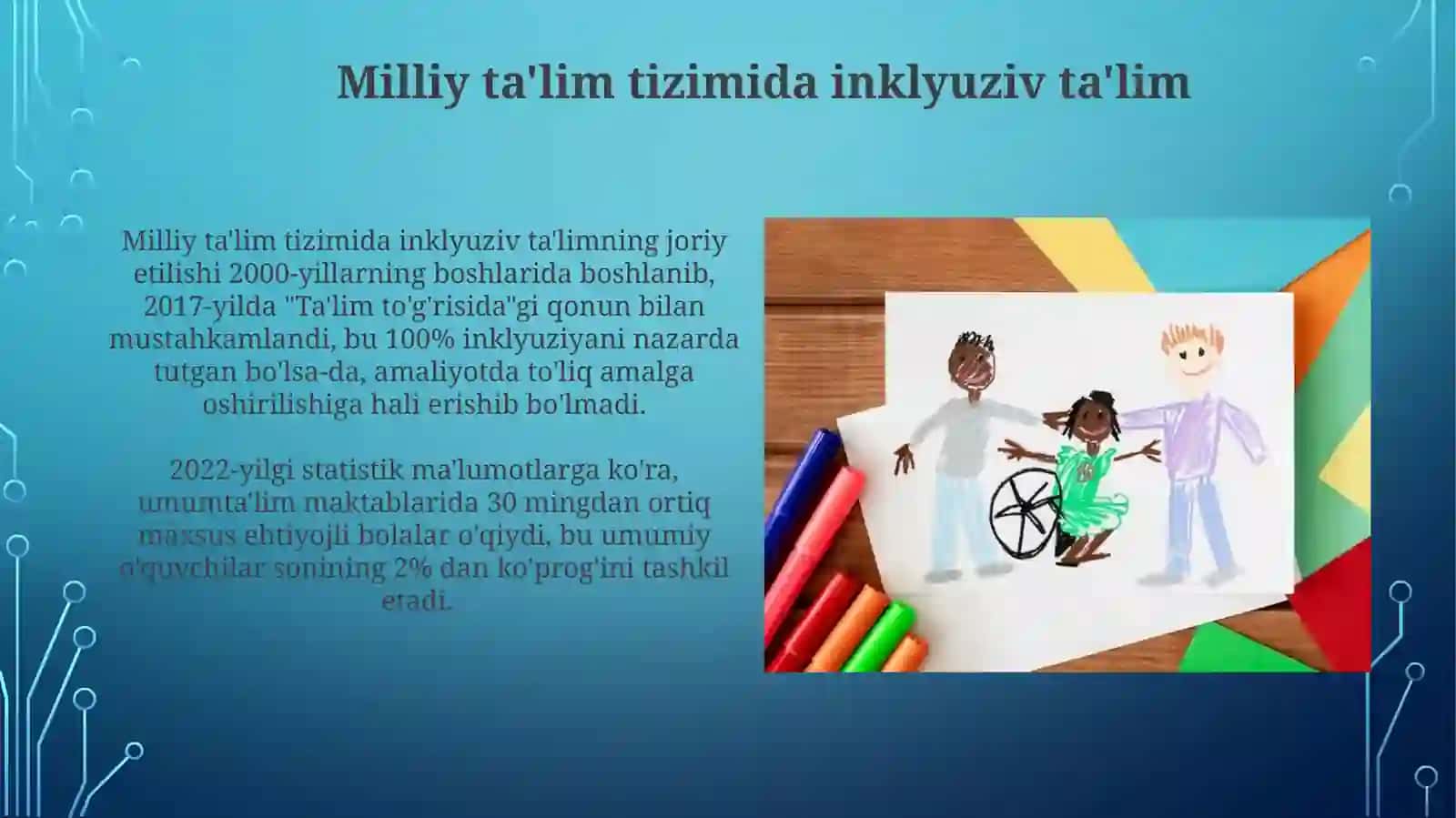 Inklyuziv ta'limning nazariy asoslari va uning rivojlanish tarixi 3