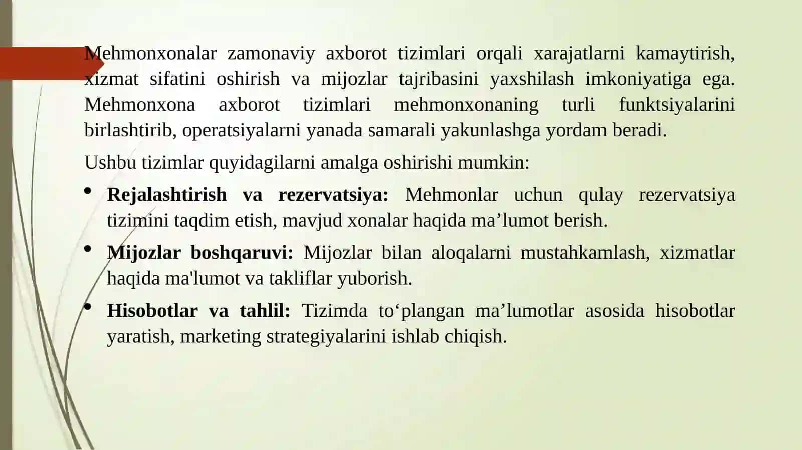 Hotellarda axborot tizimini loyihalash 3