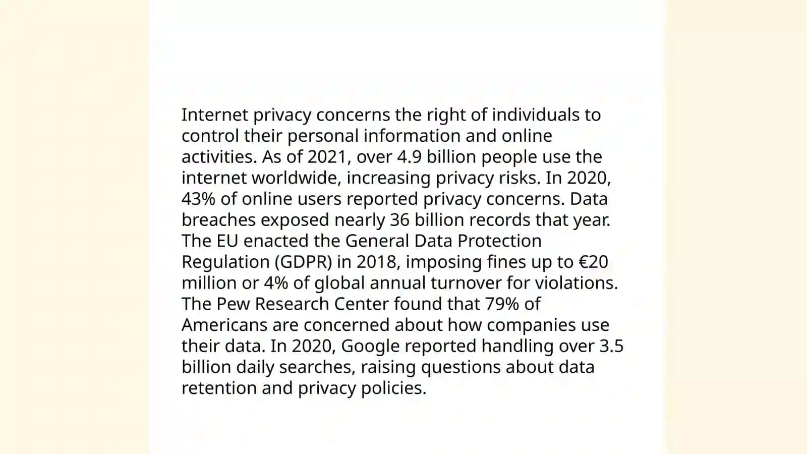 Internet texts 3