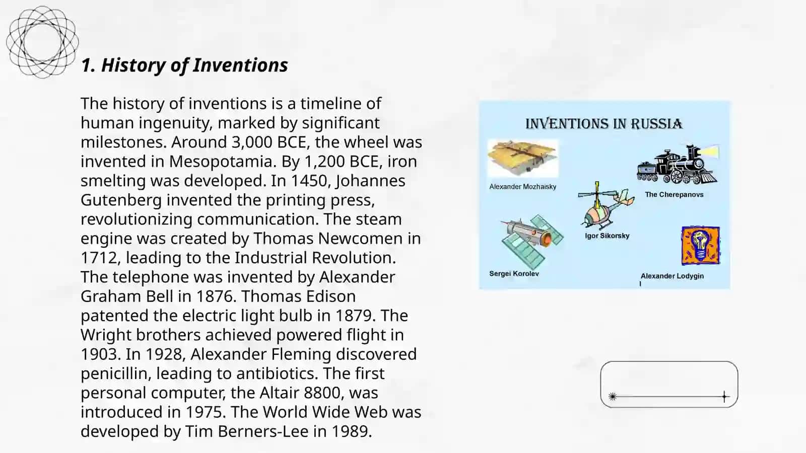 Inventions 3