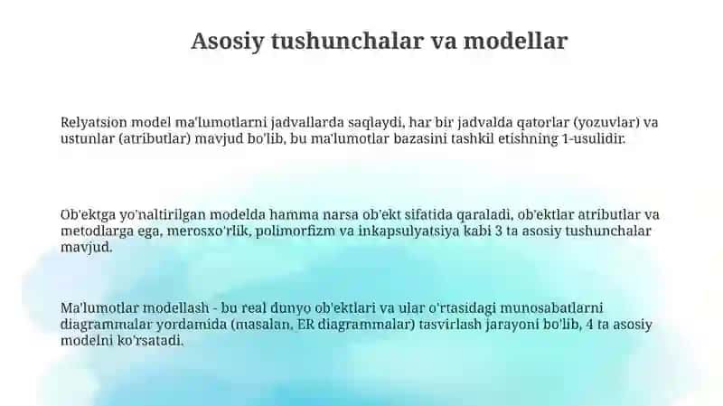 Relyatsionvaob'ektiyondashuv 3