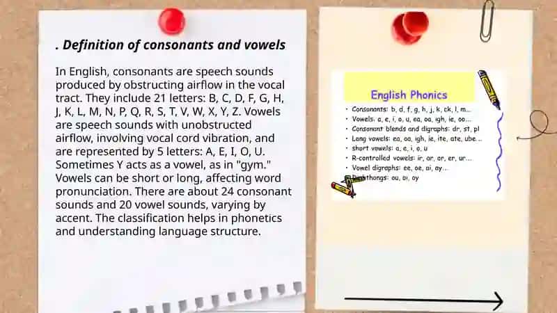Consonants and vowels 3