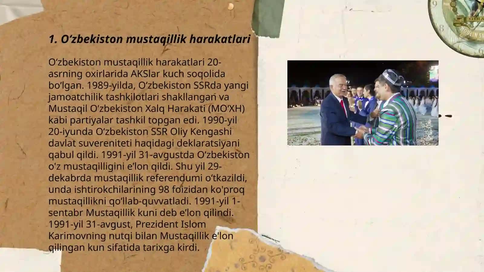 Oʻzbekiston mustaqillik harakatlari 3