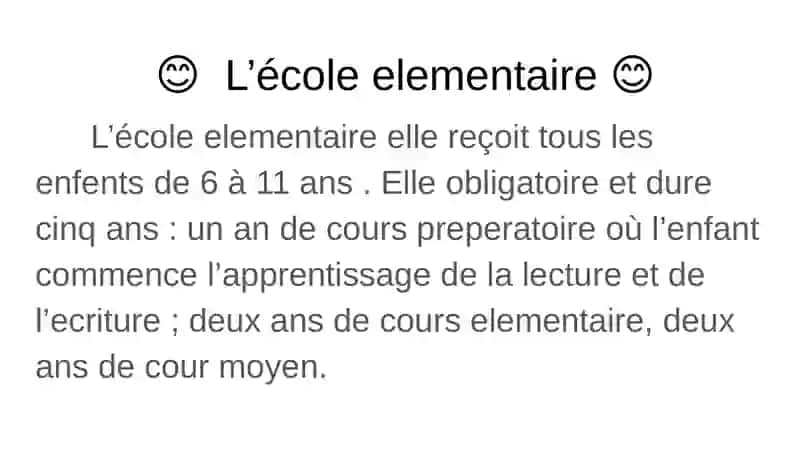 L’école elementaire 3