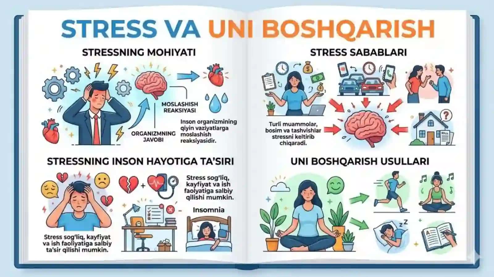 STRESS VA UNI BOSHQARISH TAQDIMOTI 3