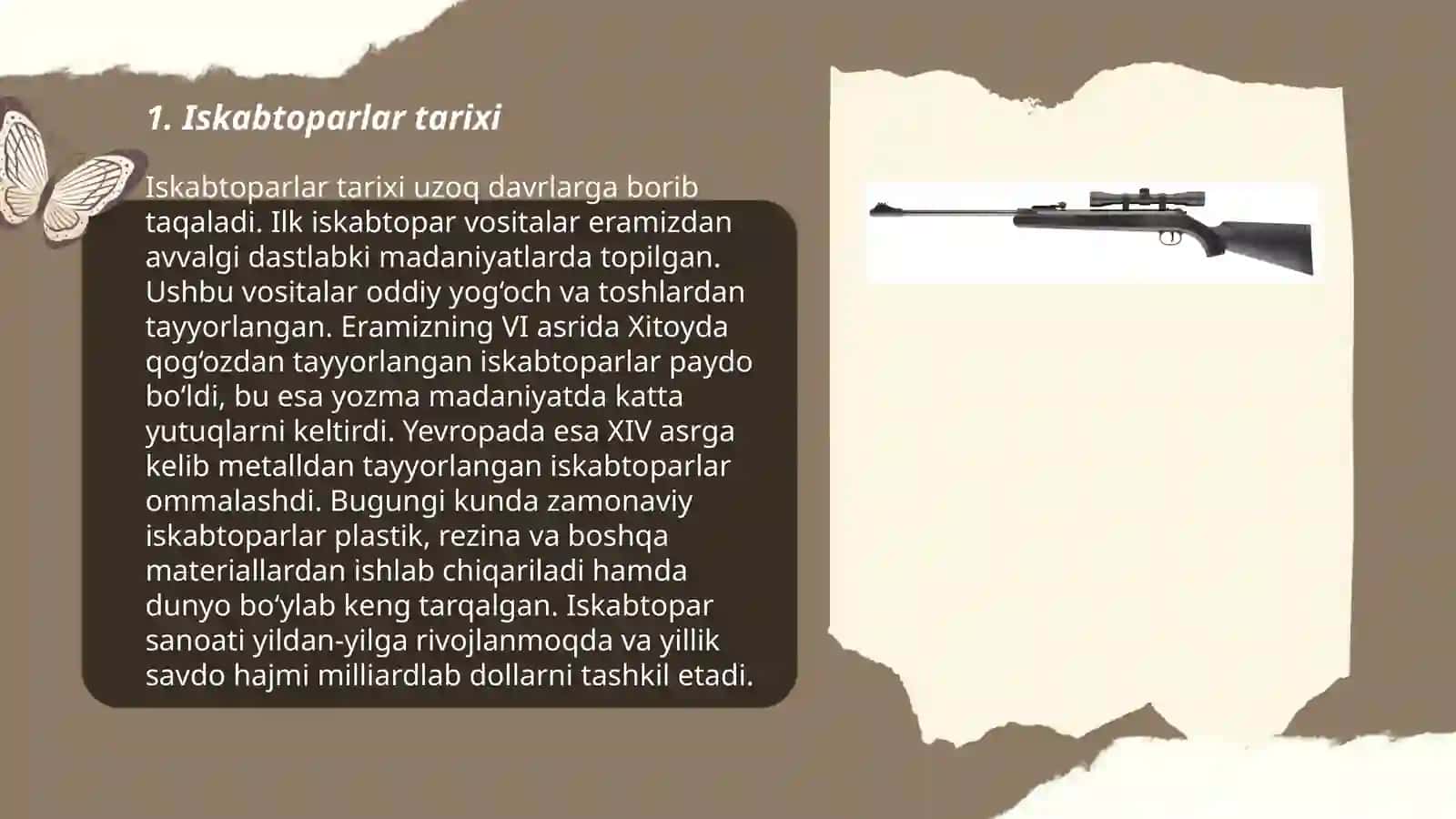 Iskabtoparlar tarixi 3