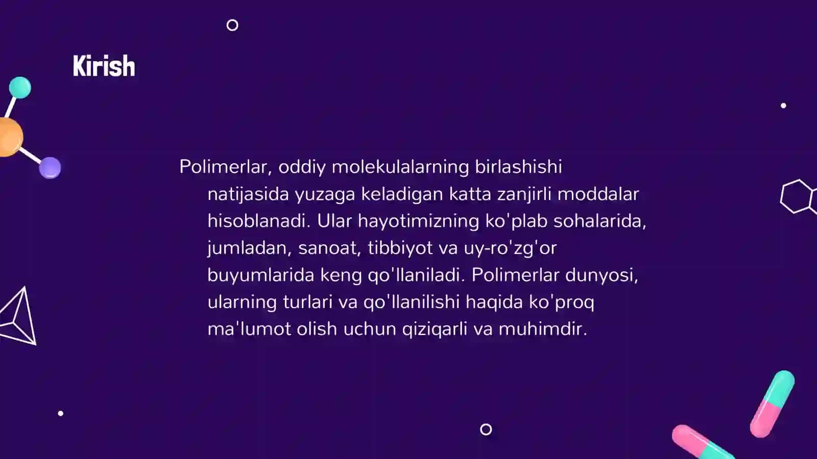 Polimerlar dunyosi 3