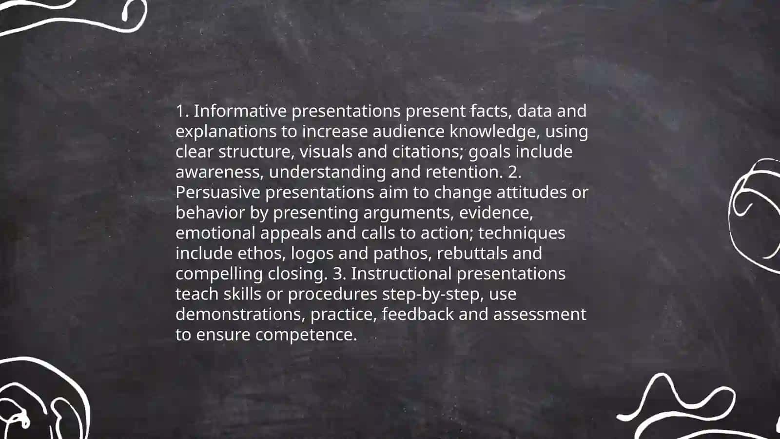 Presentations 3