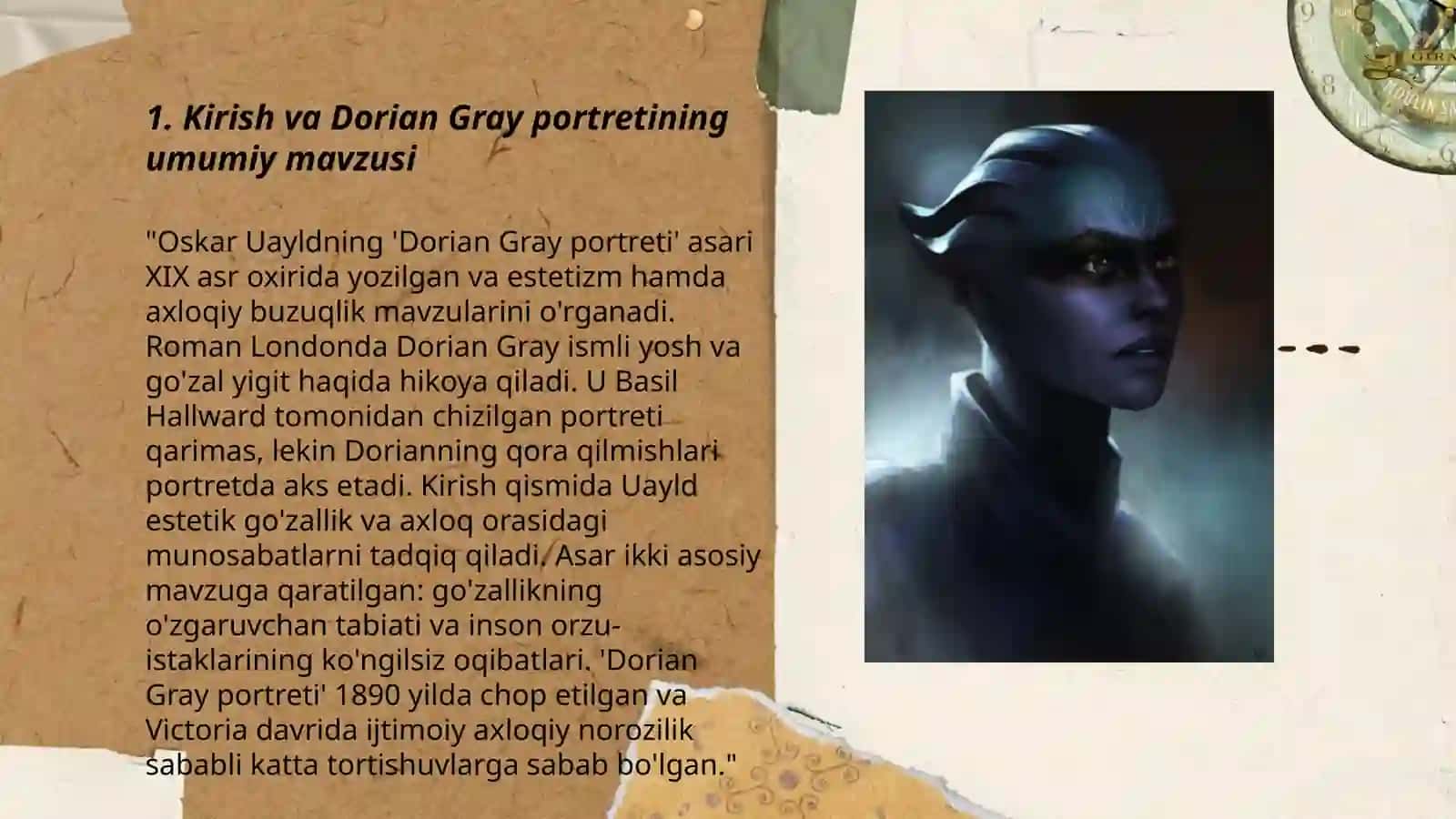 Dorian Greyning portreti asari 3