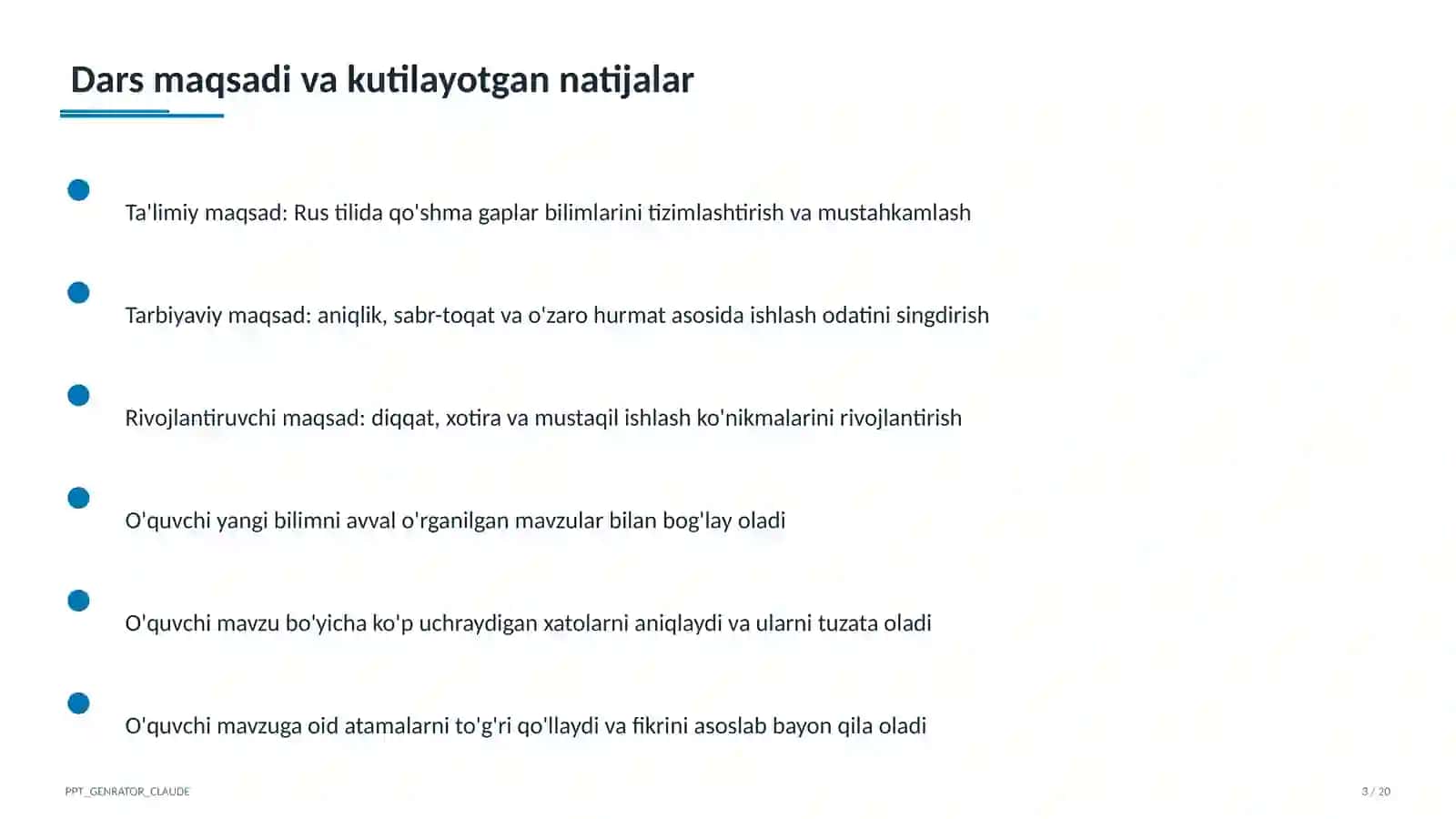Rus tilida qo'shma gaplar (9-sinf) 3