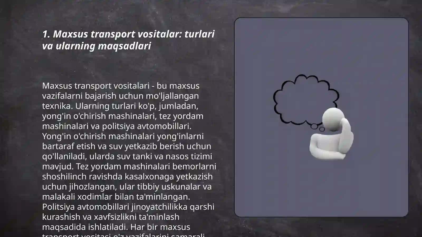 Maxsus transport vositalari 3