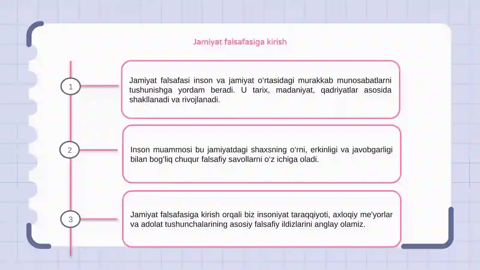 Jamiyat falsafasi va inson muammosi 3