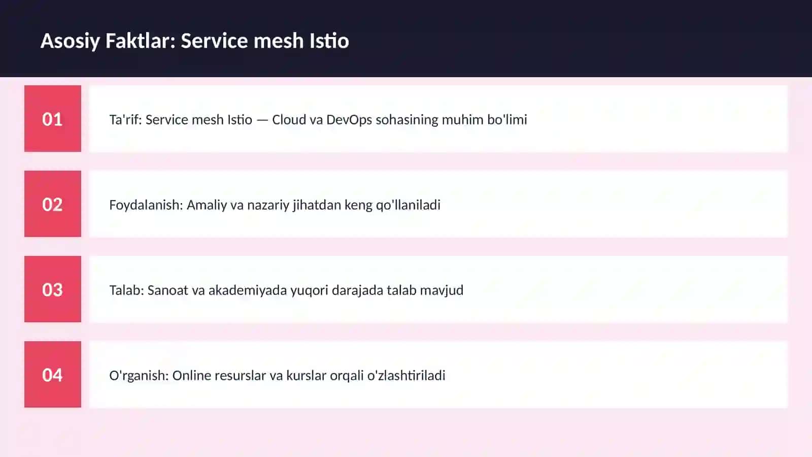Service mesh Istio 3